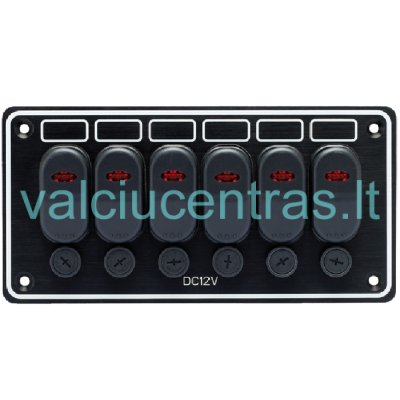 Jungiklių skydelis 190 x 95mm